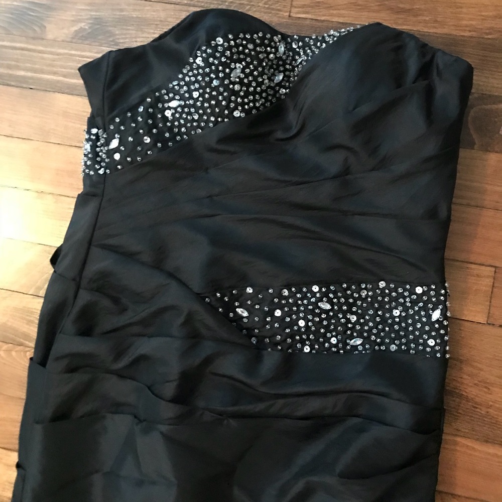 Long black dress